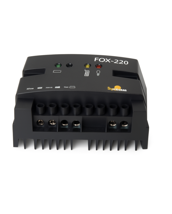 FOX-220 LED, 20A, 12V.24VBatt, over- +discharge protection,1